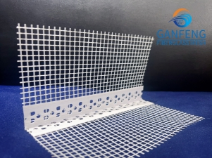 PVC Corner Bead with Fiberglass Mesh 135g PVC 60g