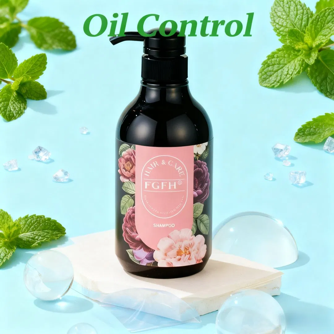 Oil Control Dandruff Shampoo Hair Regrowth Deeply Cleanses Scalp Shampoo