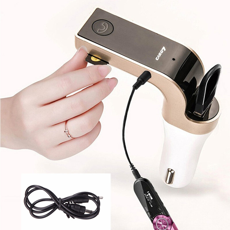 FM трансмиттер автомобильный с Bluetooth и MP3 G7