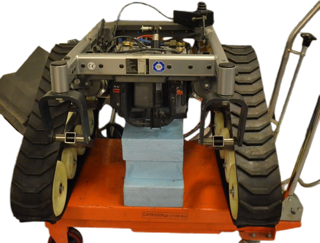Durable V Shape Rubber Track/ Rubber Crawler for Robots - Grt-124 Model