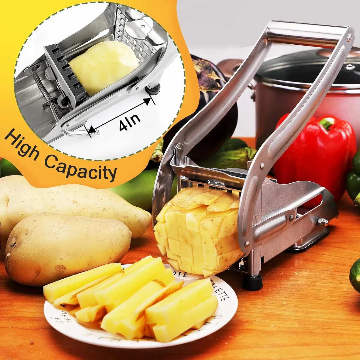 Тёрка для картофеля из нержавеющей стали с 2 лезвиями