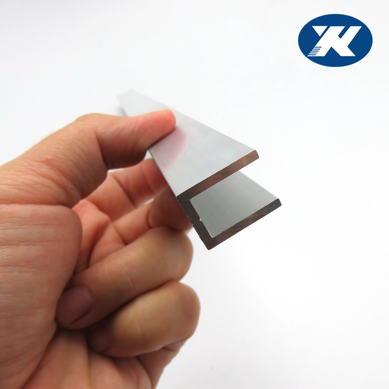 Jiangmen Manufacturer U Chanel Aluminum Extrusion Profiles Glass Raling Clamp