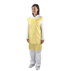 1000 Pack Custom HDPE 120*70 Disposable Apron Plastic Aprons