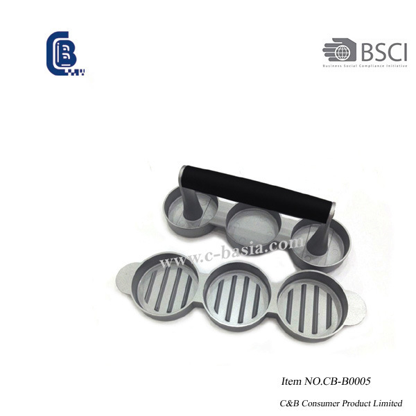 Double Burger Non Stick Press, Hambuger Meat DIY Patty Maker