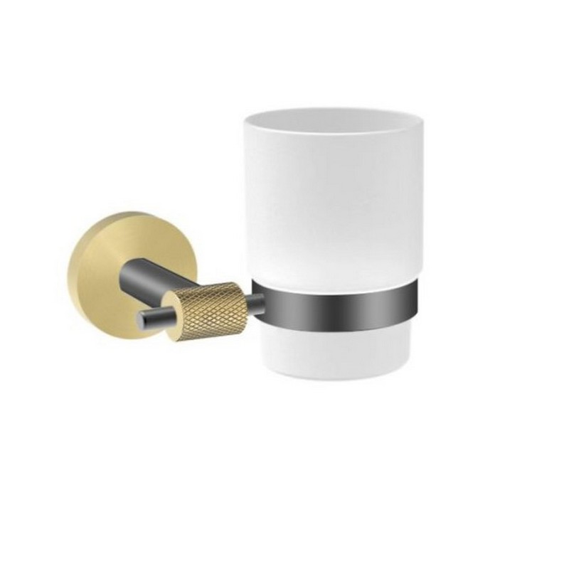 Anti-Rust Stainless Steel Toothbrush Cup Holder and Tumbler Rack Commercial Grade Finish