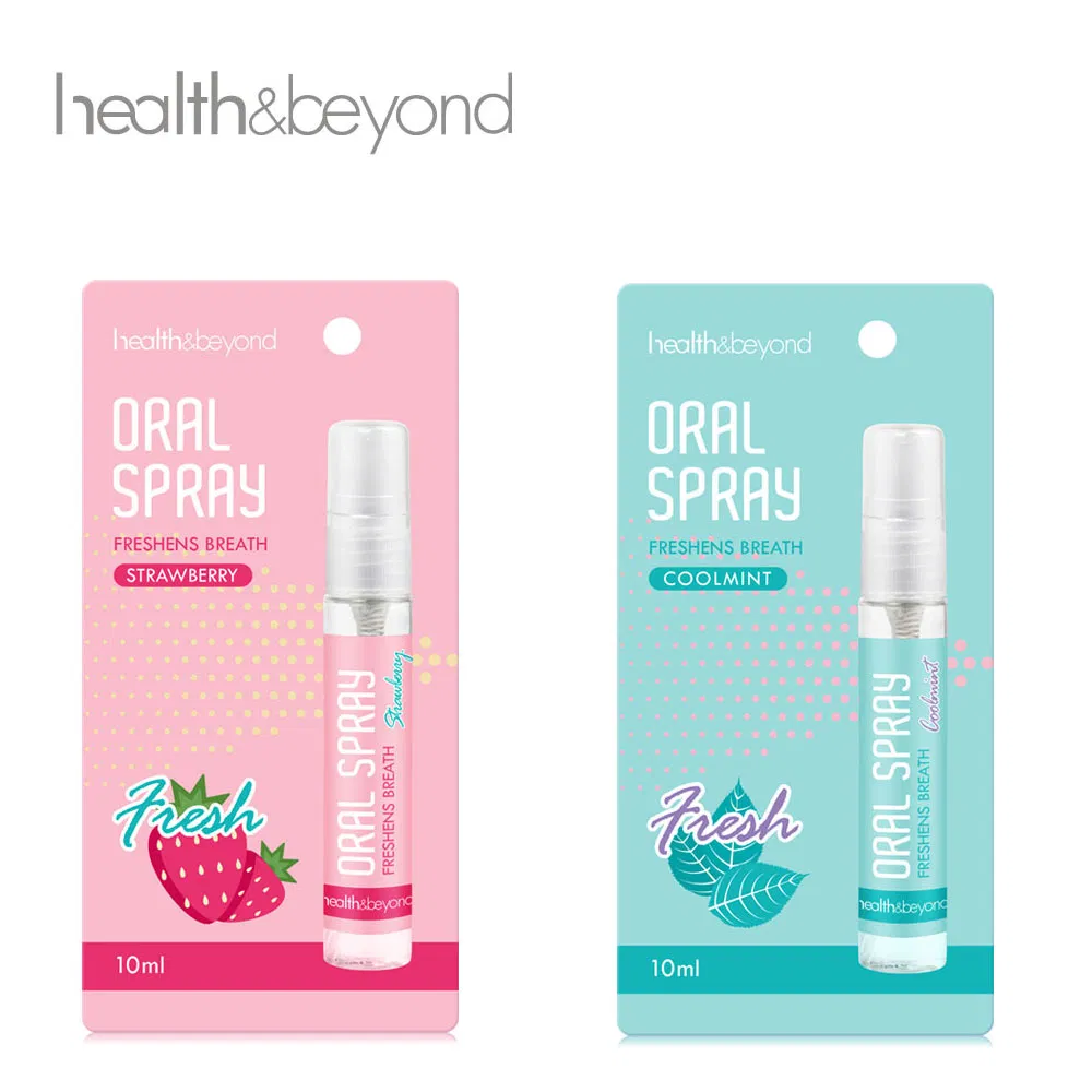 Private Label Alcohol-Free Pigment-Free No Stimulation Convenient Fresh Odor Treatment Mouth Spray for Breath Spray