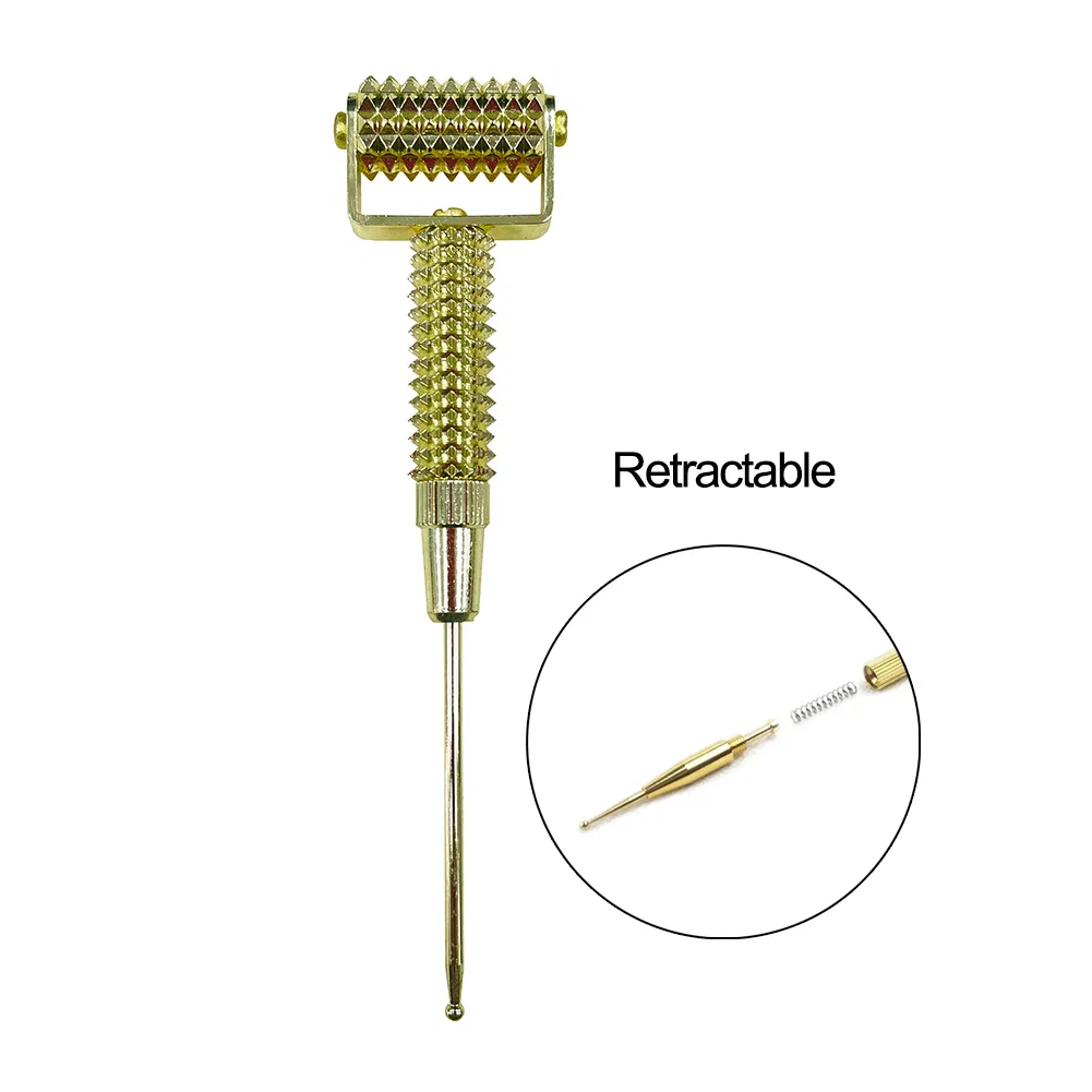 Factory Price Multi-Functional Ear Point Massage Acupuncture Probe with Roller