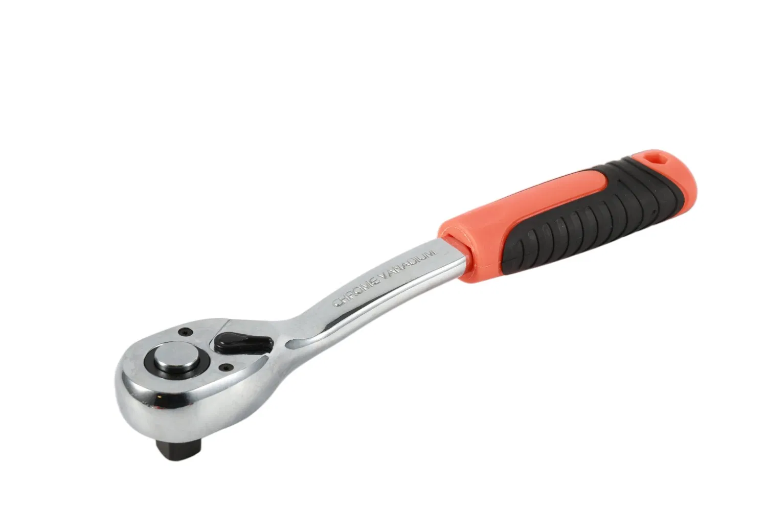 3-PC Ratchet Handle Set, 1/4 in. 3/8 in. 1/2 in. Drive, with Quick Release Reversible, Plastic Handle, Chrome Vanadium Steel Made