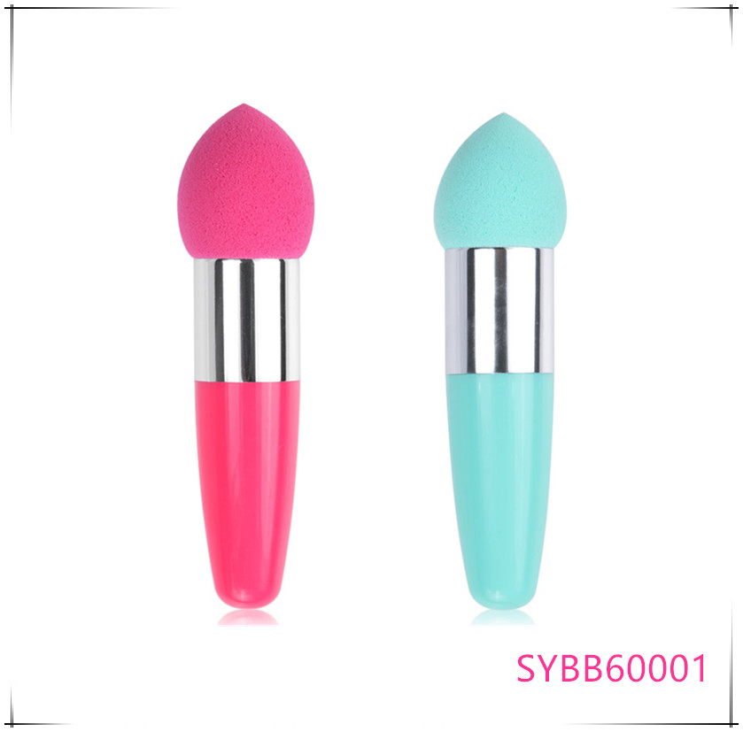 Professional Liquid Foundation Brush Cosmetic Sponge with Handle