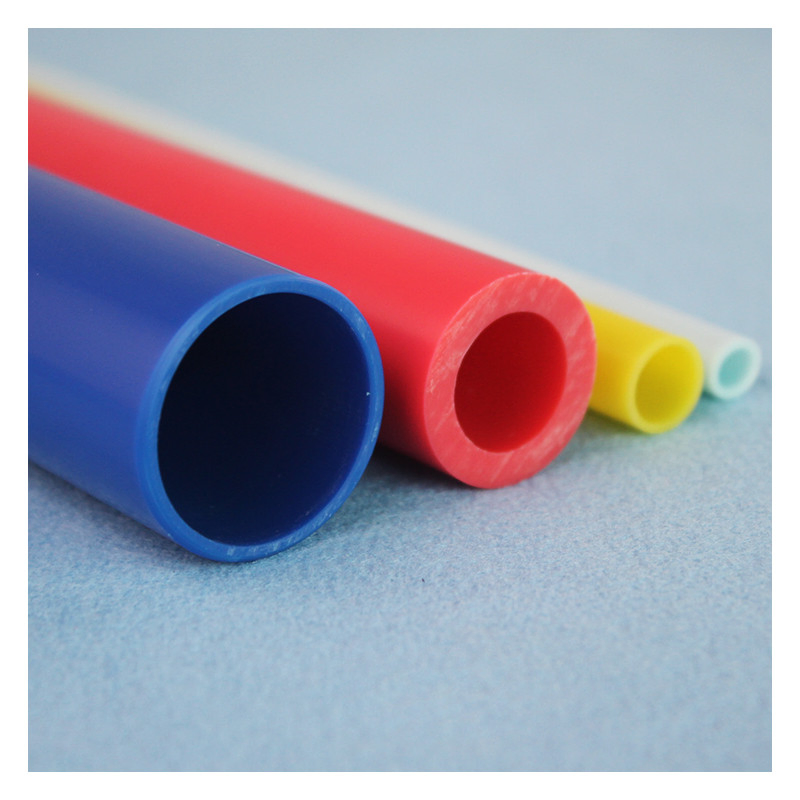 Custom-Made Extrusion Pipes in ABS, PVC, PE, and PS, PC, PP, POM