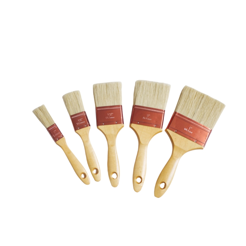 Best-Selling Paint Brush with Bristle with Varnish Wooden Handle