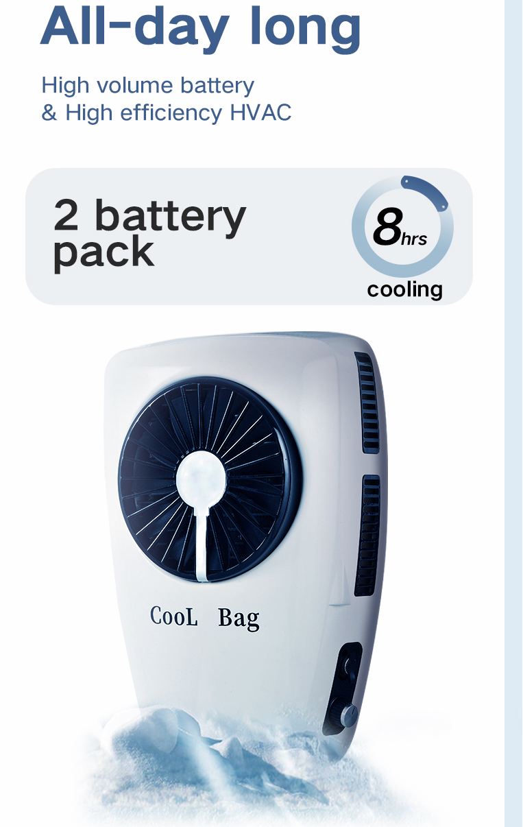 Air Conditioner Jackets for Outdoor Working Sport Riding with DC 24V Battery Solar Power