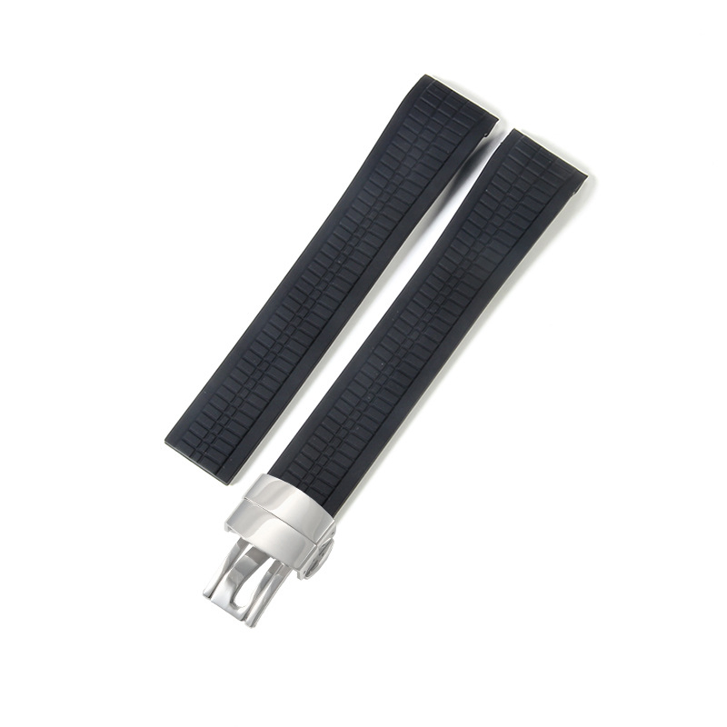 Gold Automatic Mechanical Watch Case Fashion Men Watches 41mm Rubber Strap Sapphire Waterproof Design Sport Watch