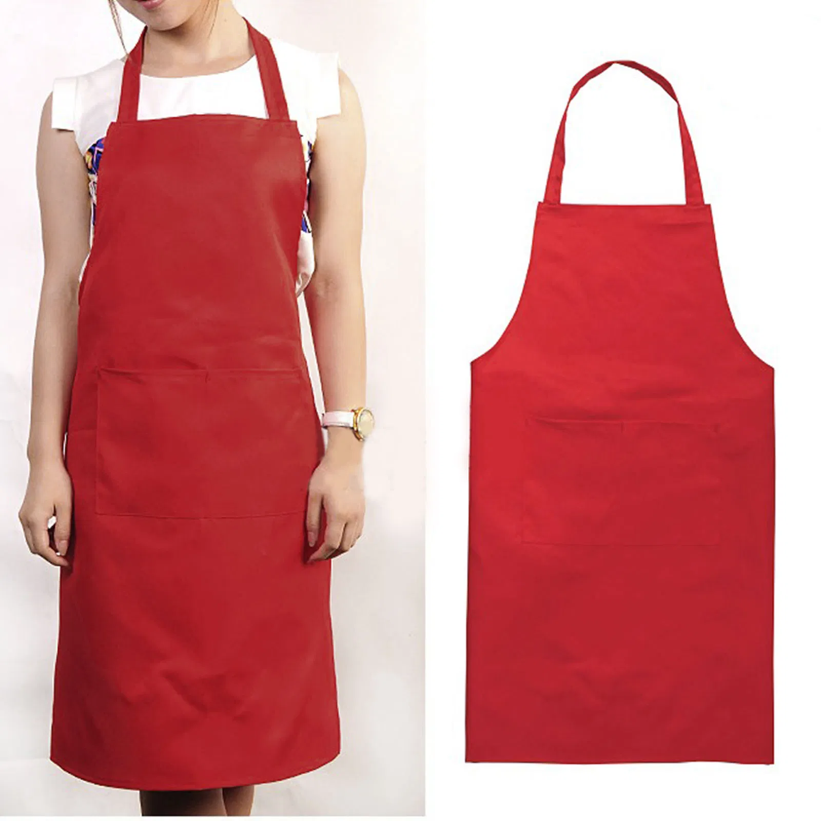 Customize Printed Lady Fashion Design Beautiful Apron