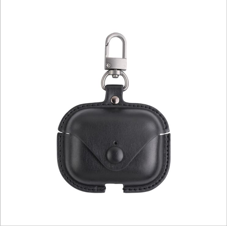 New Portable Premium Wireless Bluetooth Earbuds Protection Leather Case for Airpods PRO