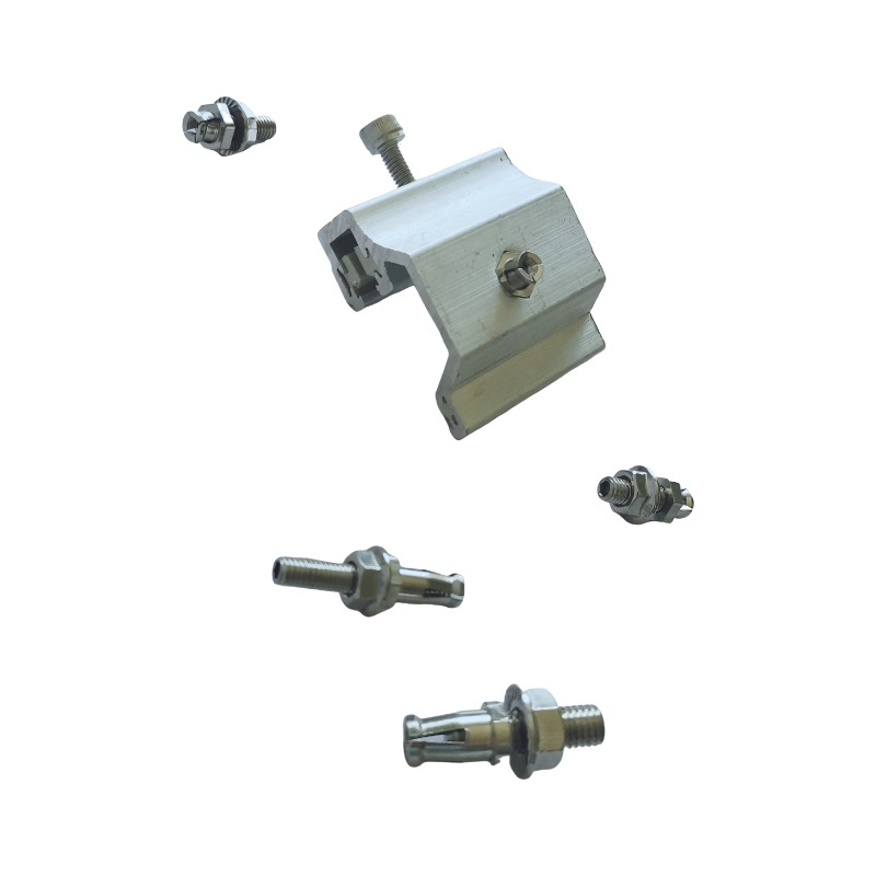 Construction Material Aluminium Clamp Wall Cladding Profile Stone Cladding Extrusion