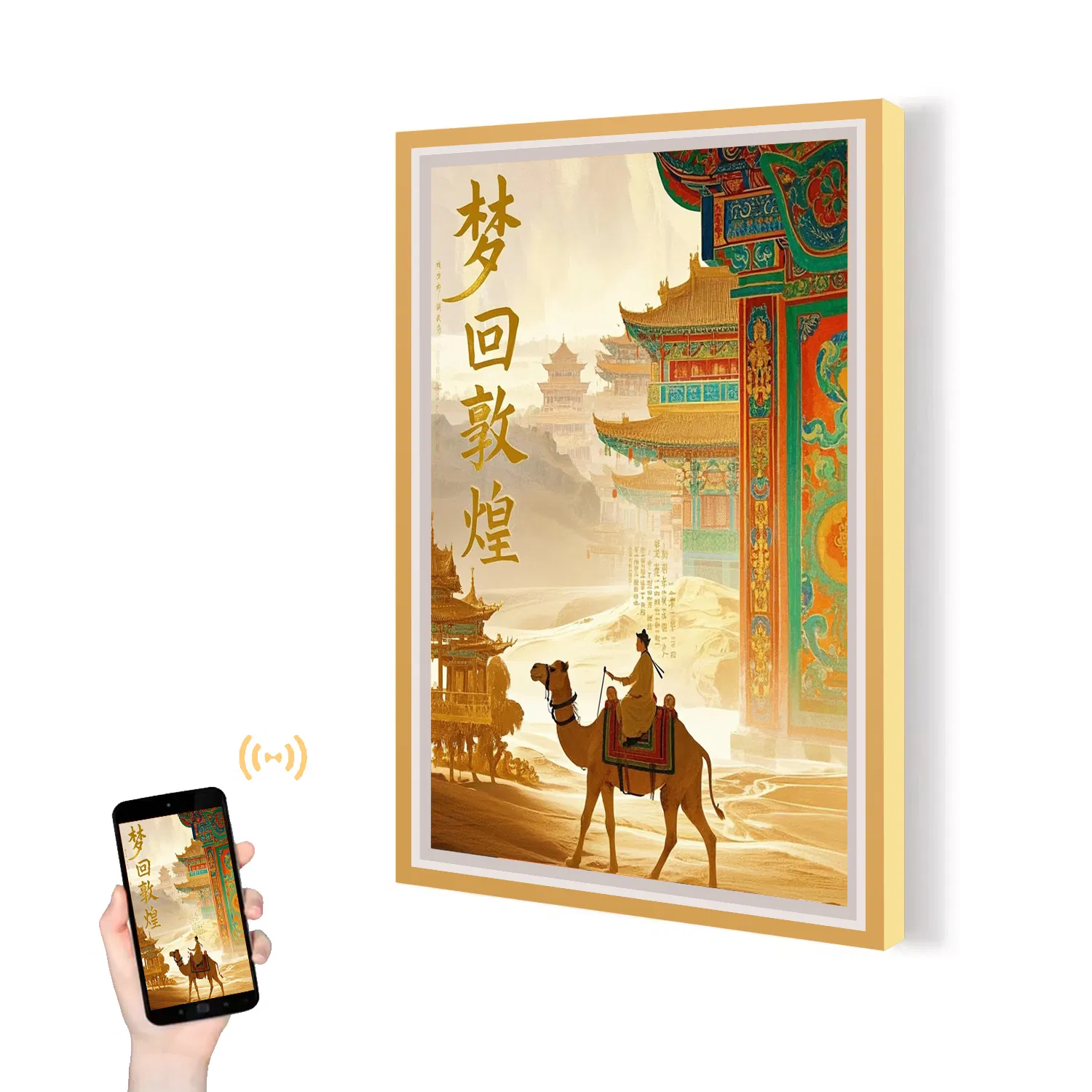 High-Quality Digital Signage Photo Frame for Medical and Industry