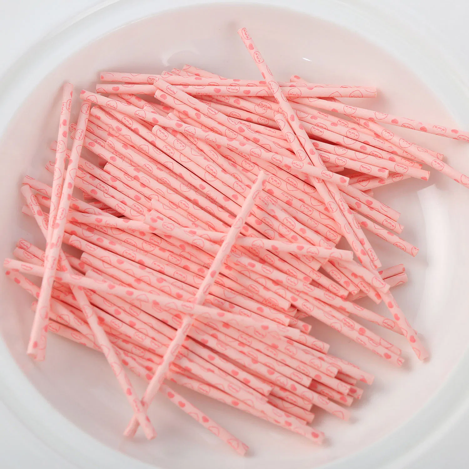 Multi Colour Printed Pattern Paper Sticks for Cotton Swabs 2.45*73mm