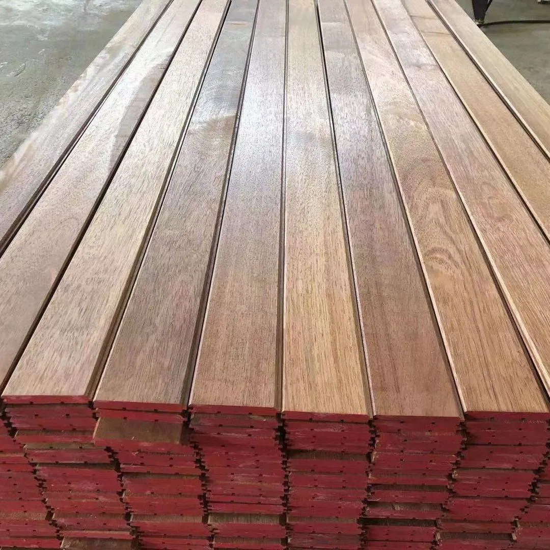 Solid Indonesian Merbau Wood Cladding /Ceiling