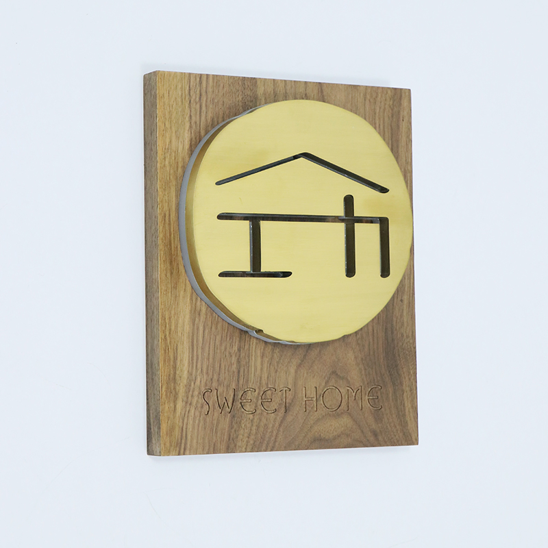 Ezd Customized Illuminated Hotel Door Sign House Numbers and Plaques for Business