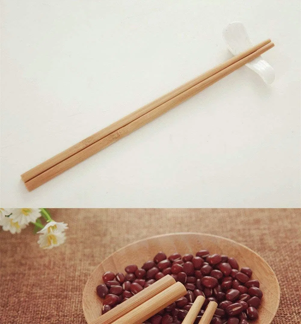 Bamboo Natural Bamboo Cooking Diet 10 Pairs of Bamboo Chopsticks