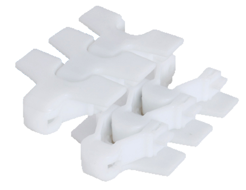 Haasbelts Plastic Conveyor 83 Finger Flexible Chain for Milk Processing Lines