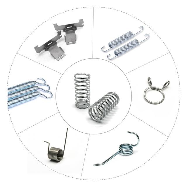 OEM Customized SUS304 316 Spiral Spring Zinc Furniture Torsion Spring Auto Stamping Parts Wire Forming Spring