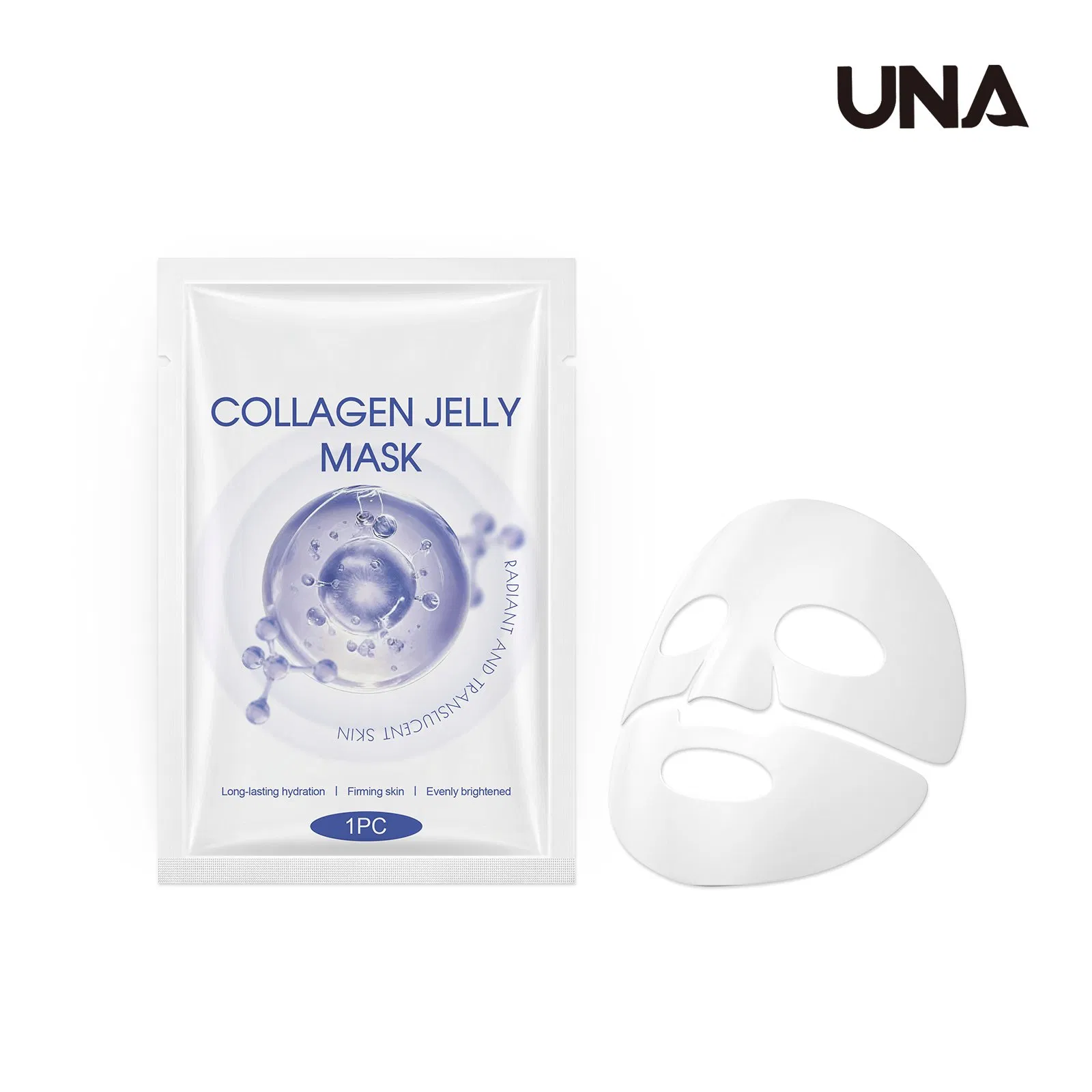 Collagen Moisturizing Mask - Gently Nourishes, Brightens Skin, Hydrating, Plumping Peel-off Mask