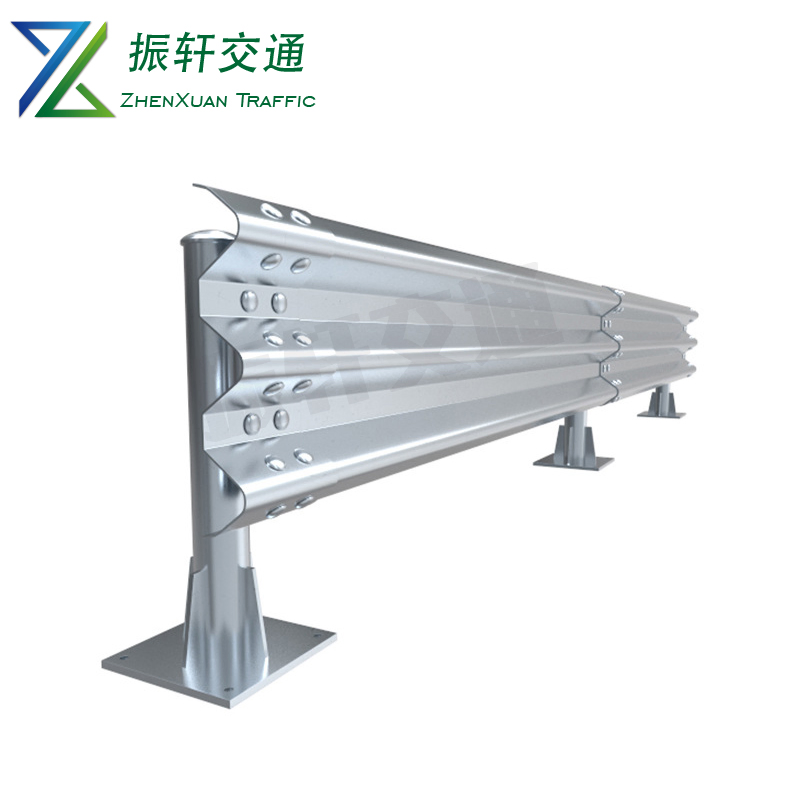 Highway Traffic Guardrail and Road Guardrail Wave-Shaped Guardrail Manufacturer