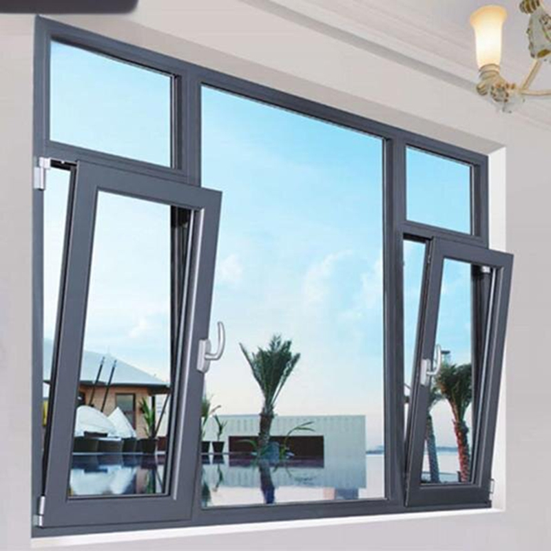 Customize Heat Insulation Soundproof Aluminium French/Casement/Hinged Door and Window Factory with 24mm Double Glazing Glass