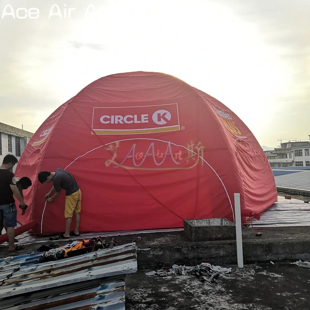Inflatable Advertising Dome Tent 10m Diameter Inflatable Sport Awning Marquee with Removable Walls for Outdoor or Event