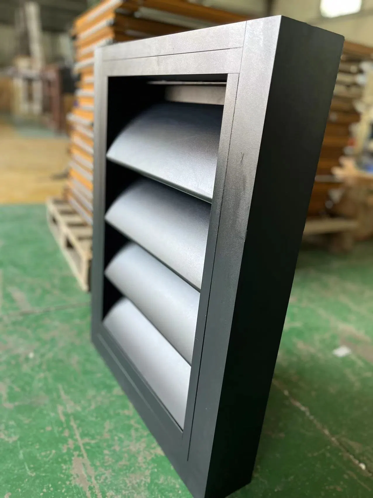 Aluminum External Outdoor Louvre Weather Proof Sun Shade Windows Louver