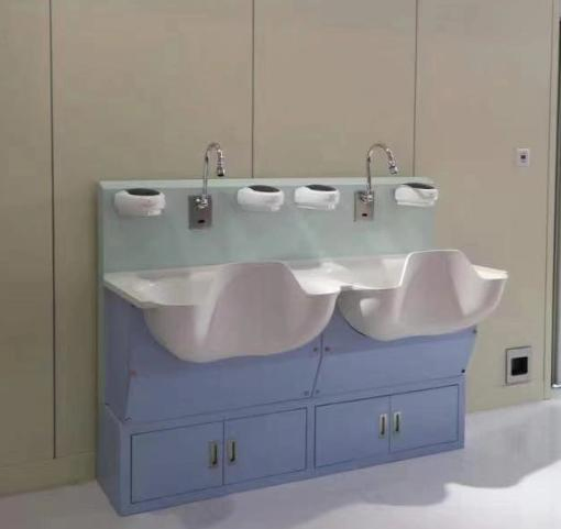 Acrylic PMMA Fiber Solid Surface Stone Cleaning Sink Artificial Stone Scrub Sink