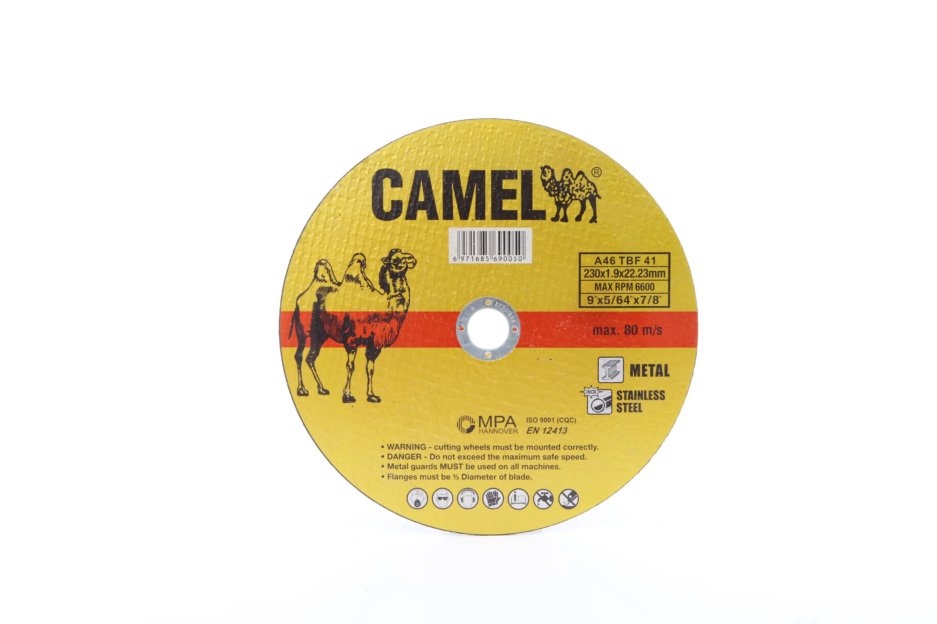 9'' Resin Grinding Disc, Polishing Tool for Grinding Metal