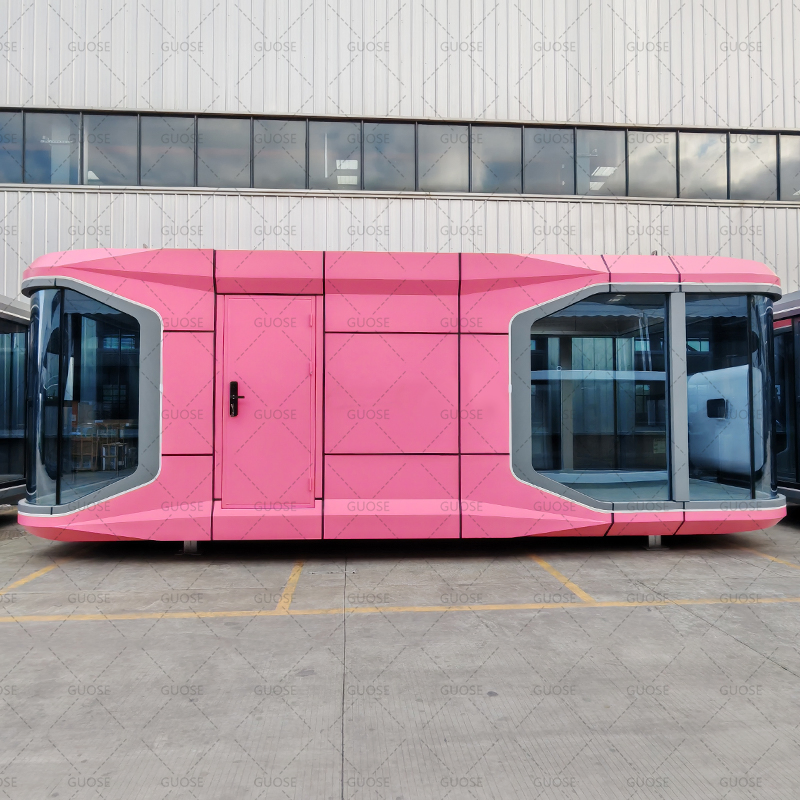 Luxury Camping Modular House Living Balcony Container Modular Prefabricated House Prefab House Tiny House Capsule House