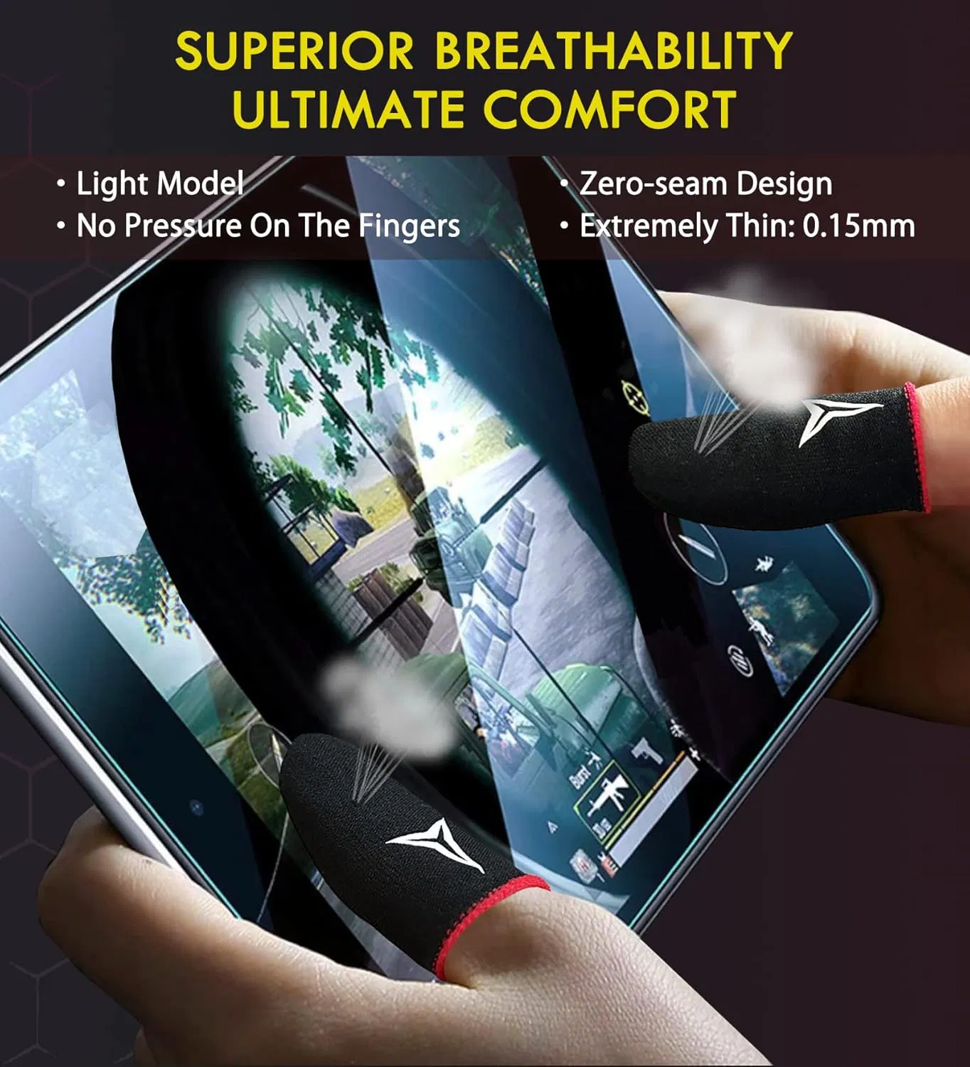 Чехлы для пальцев FPS Gaming для точного прицеливания