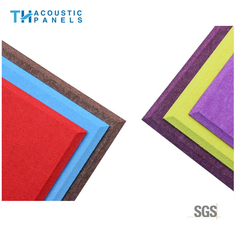 15mm Ecol Friendly Polyester Fiber Decorative Acoustic Panel for Cinema