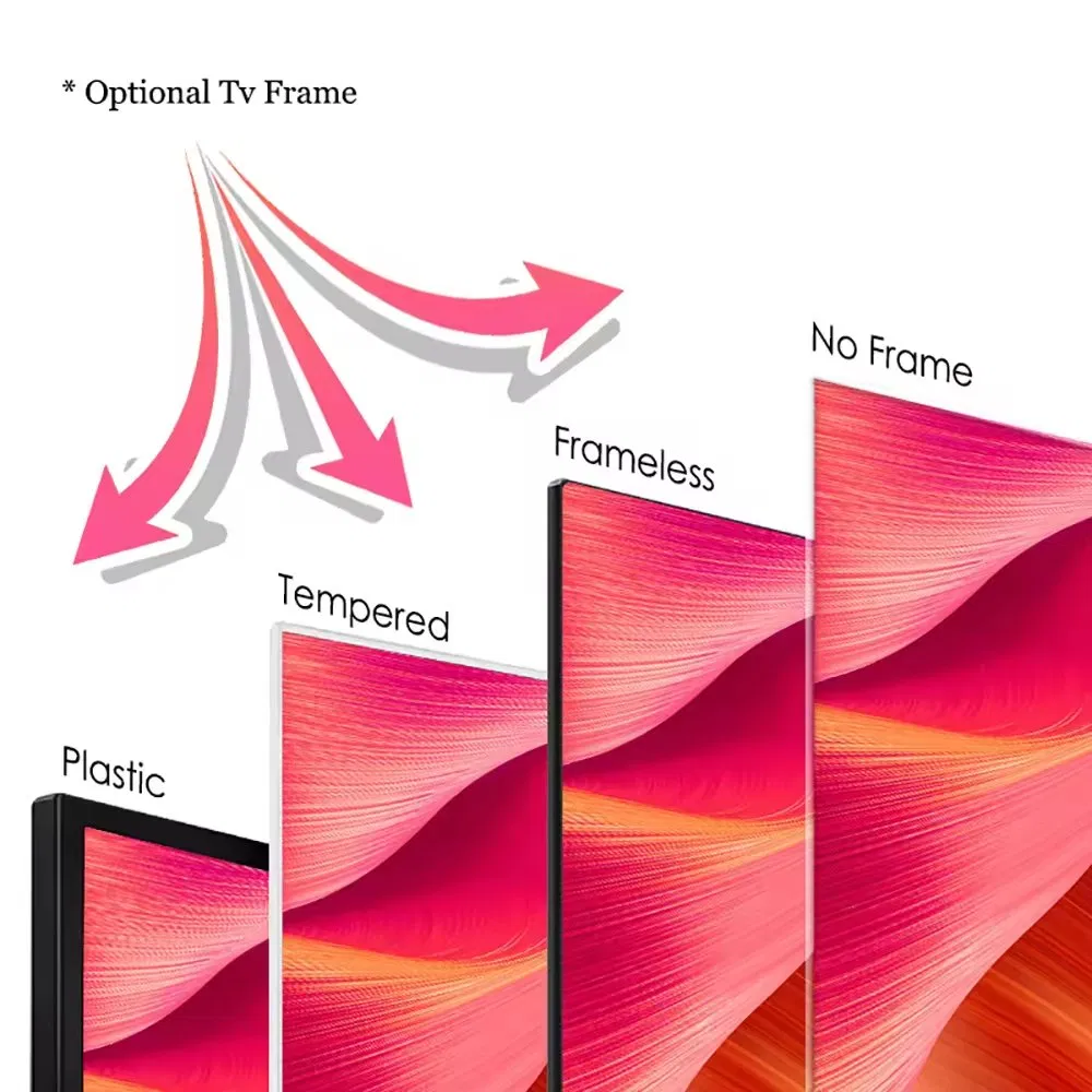 55-дюймовый 4K UHD Android Smart TV без рамки