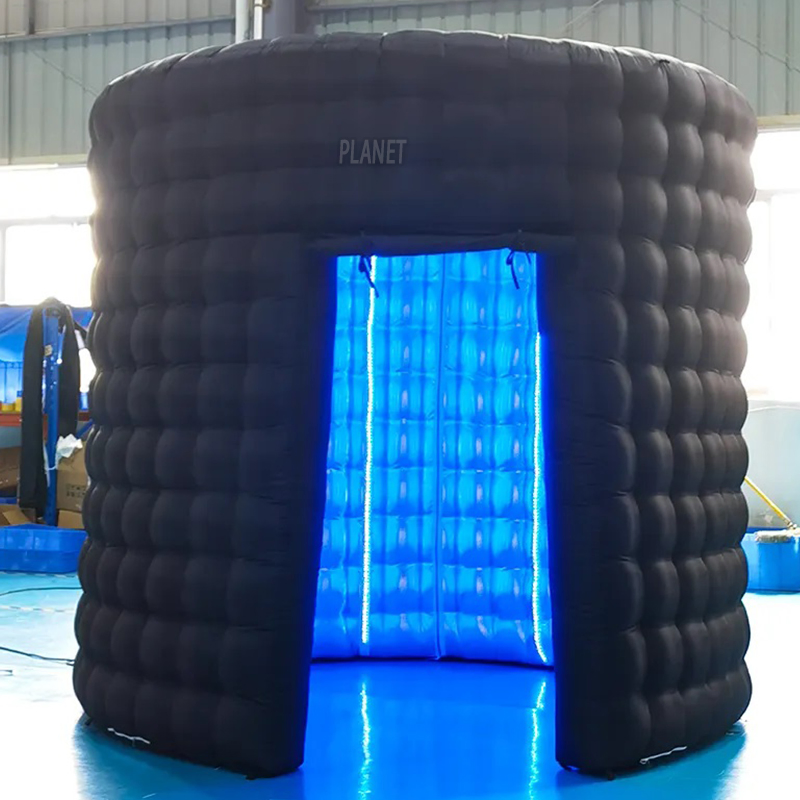 Birthday Party Inflatable 360 Photo Booth Backdrop with LED
