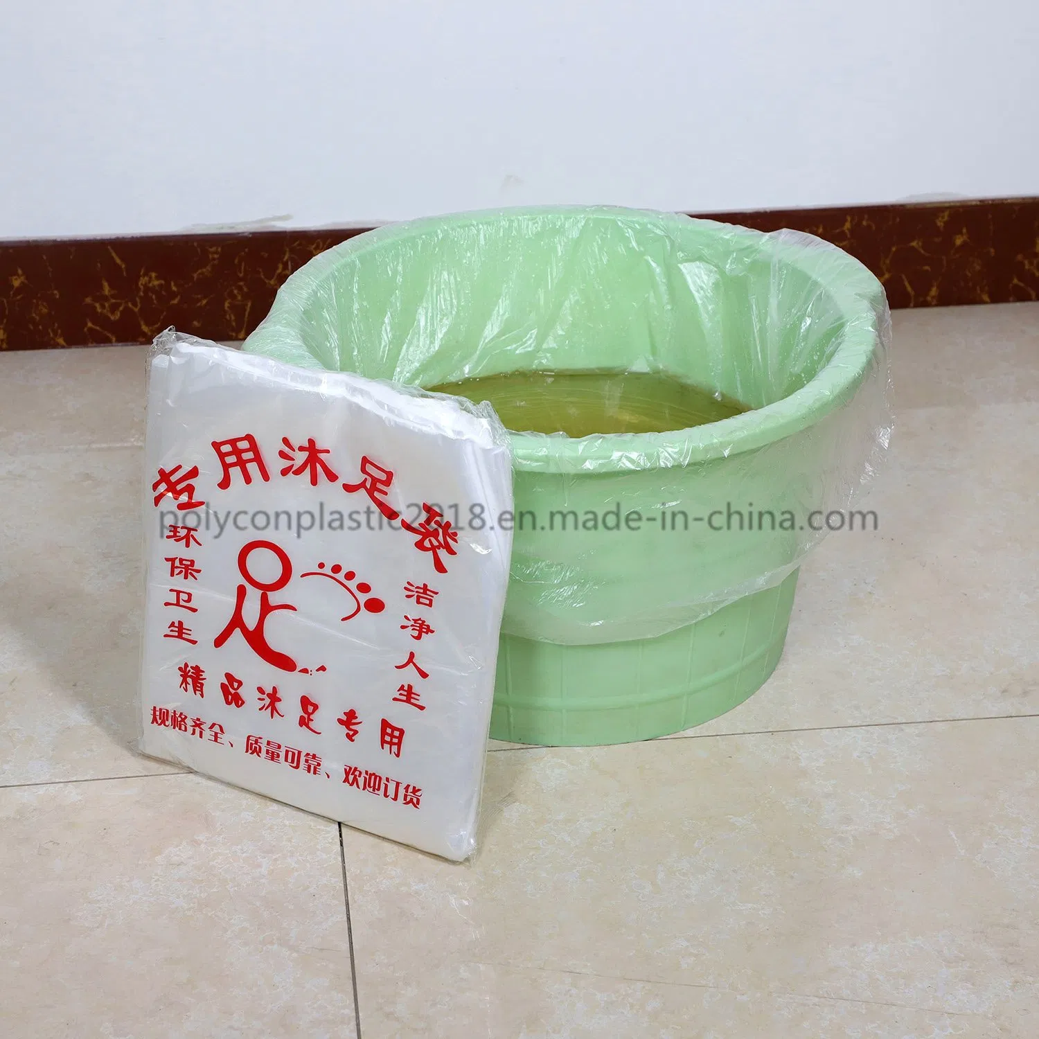 High Quality Eco Friendly Custom Disposable PE Film Bathtub