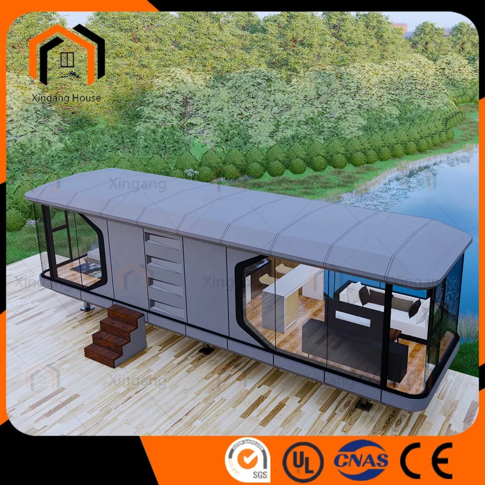 Luxury Mobile Outdoor Modular Container Prefabricated Space Capsule House