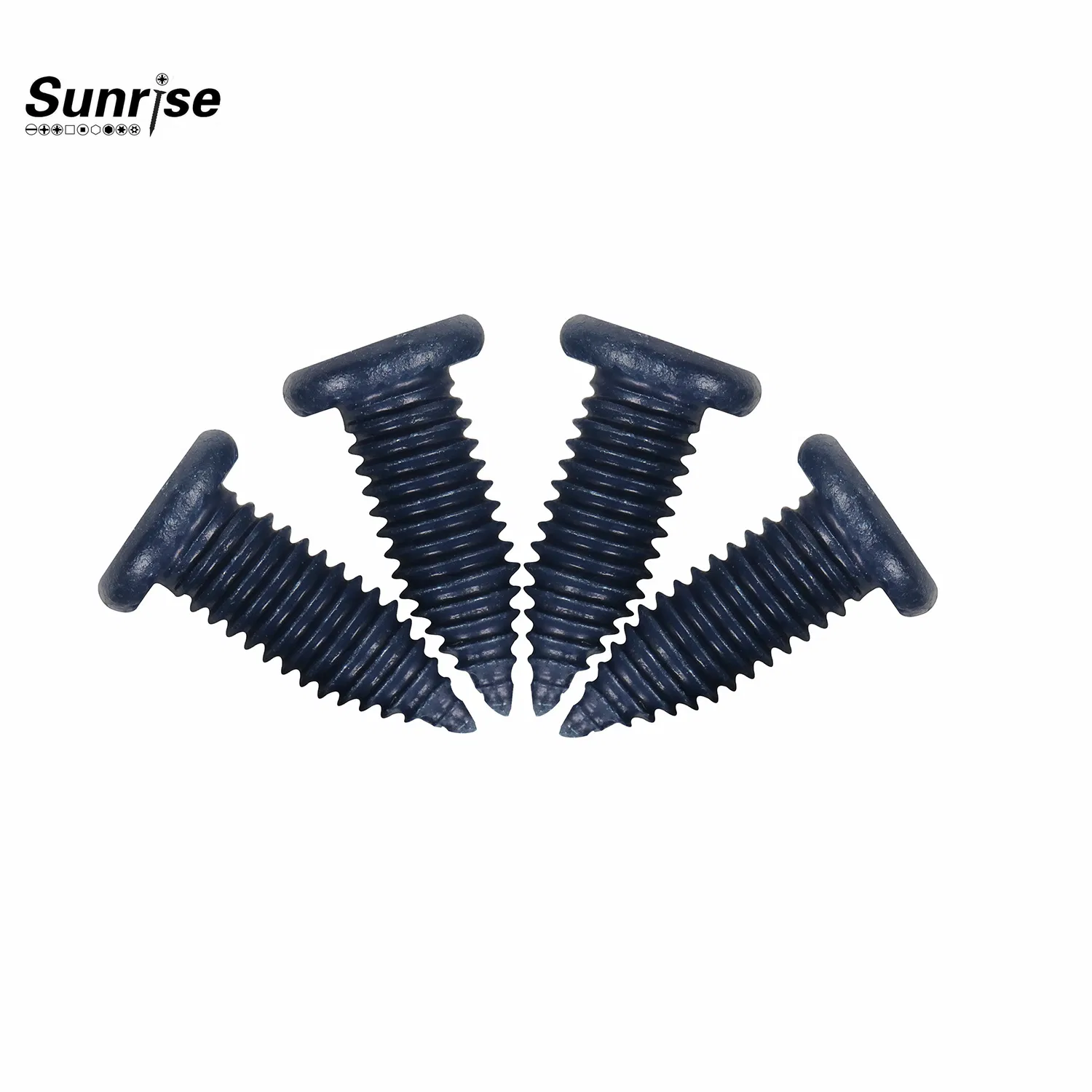 China Custom DIN Fastener Stainless Steel Carbon Steel Metal Round Head Self Tapping Screws