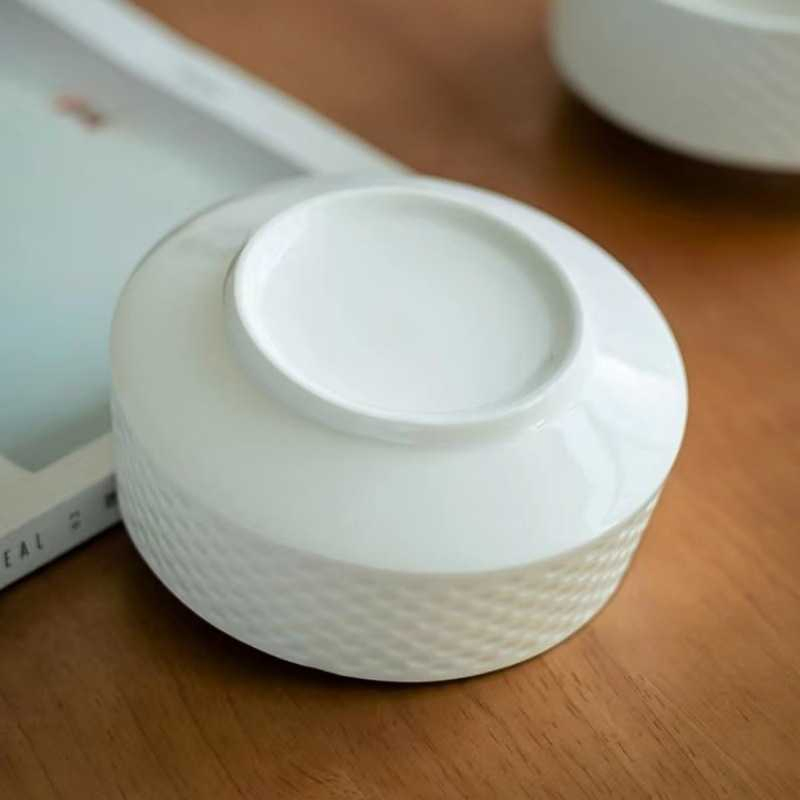 Light Luxury Relief Sculptureceramic Western Cuisinesalad Bowlbowl Shaped Bowlsoup Bowldessert Bowl