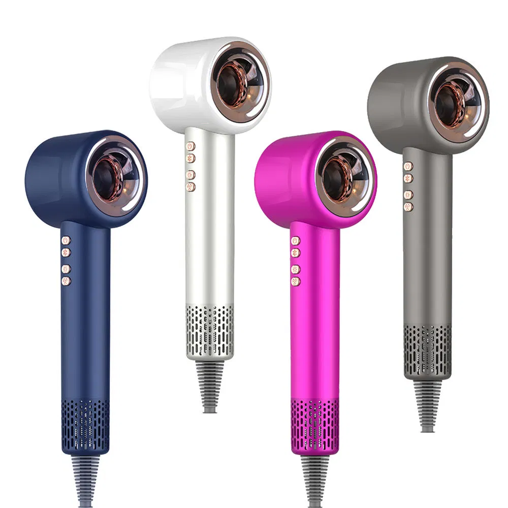 2024 Hot Selling High Speed Brushless Negative Ionic Hair Dryer Professional Salon DC Motor 1600W High Power Hair Blow Dryer