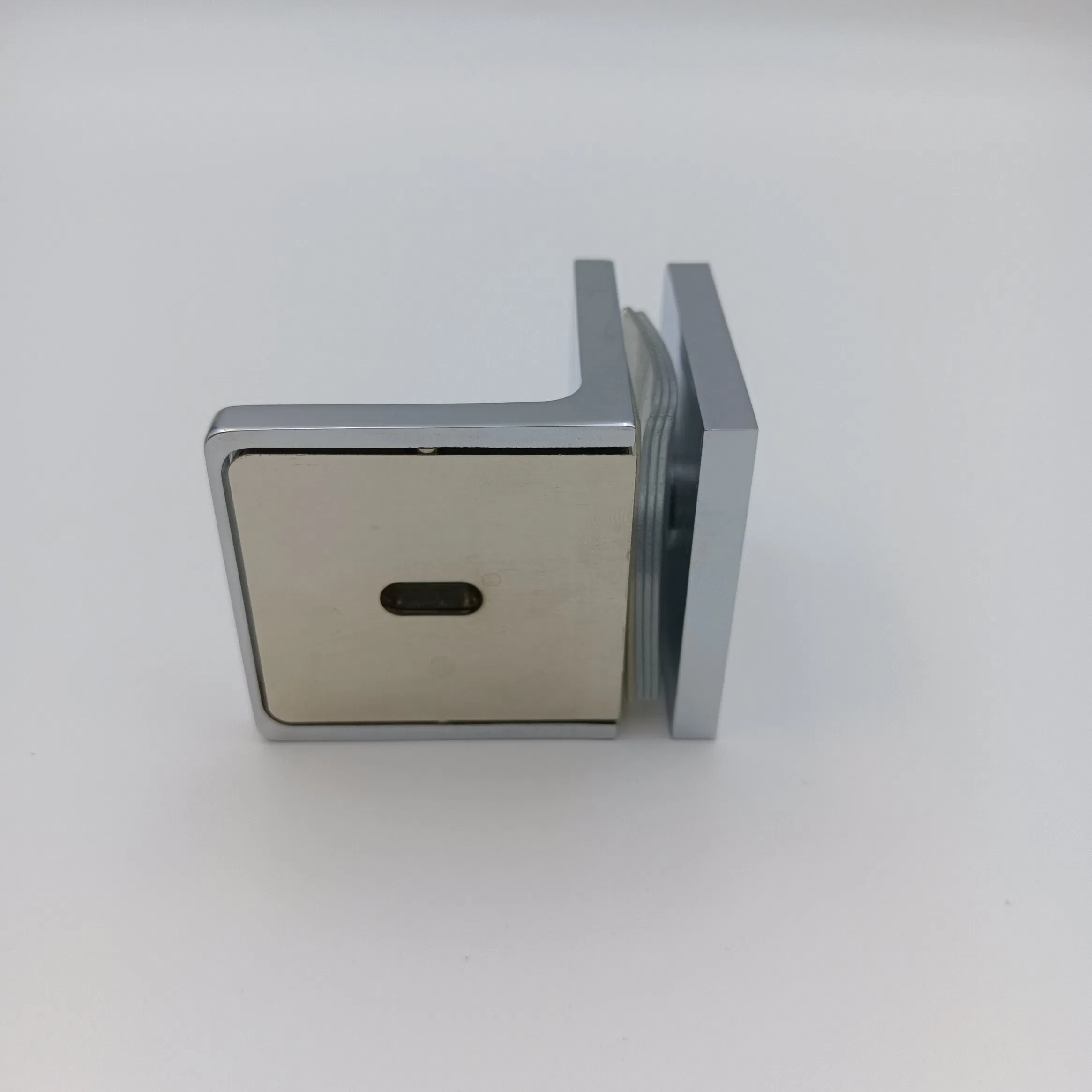 Stainless Steel Glass Clamps for Showers 90 Degree Brass Shower Glass Clamp