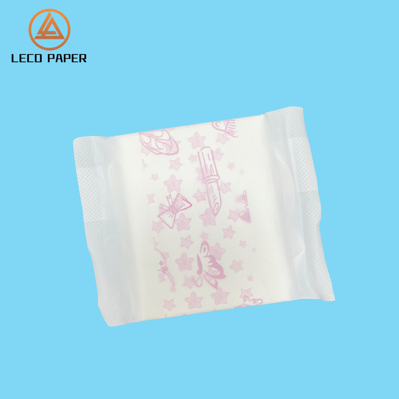 Winged Sanitary Napkins with Soft Cotton Surface Disposable Sanitary Pads for Women Period Sanitary Napkin