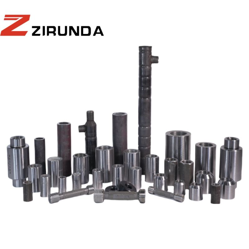Steel Sleeve Rebar Joint Bolted Coupler Strand Connector Rebar Connector Rebar Coupler