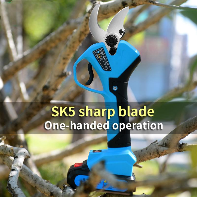Best Electric Pruner Cordless Rechargeable Power Garden Pruning Shear Electric Scissors