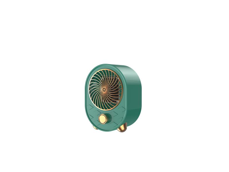 Fan Heater 1000W with Tpc and Ceramics Dual Protection Heat Room Within 1s Ceramic Heater