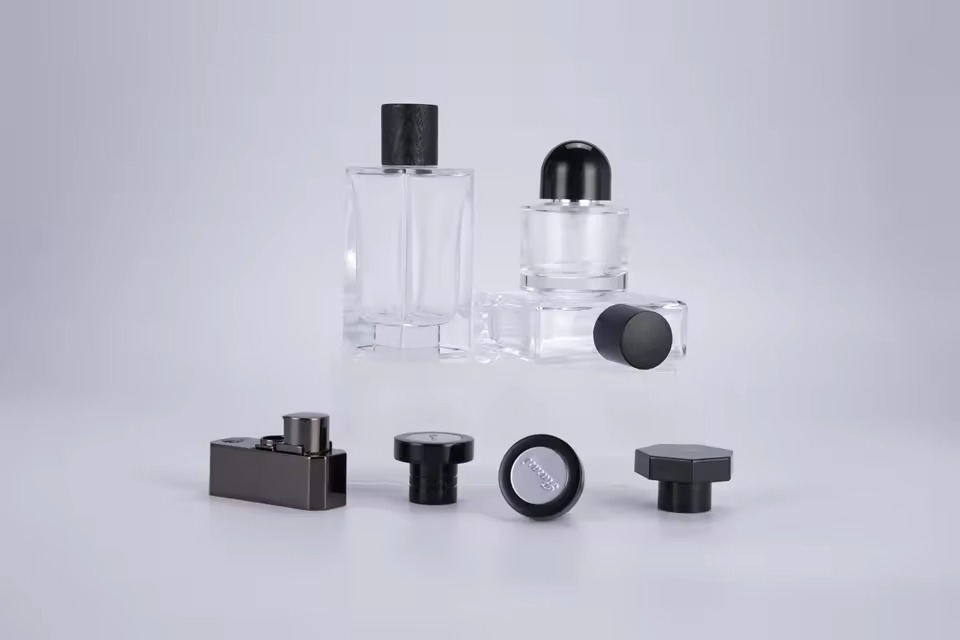 Customized Metal Zamac Luxury Perfume Bottle Cap Lid Fea15mm Zinc Alloy Various Colors